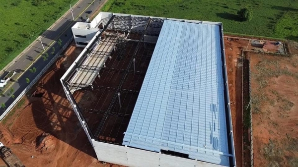 Estrutura Metálica para Supermercado de 5.125 m² (Vargem Grande do Sul - SP)